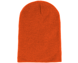 Long Beanie Orange - Beanie Basic
