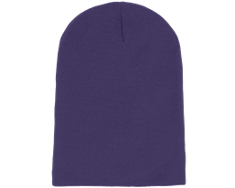 Long Beanie Purple - Beanie Basic