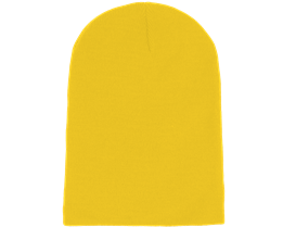 Long Beanie Yellow - Beanie Basic