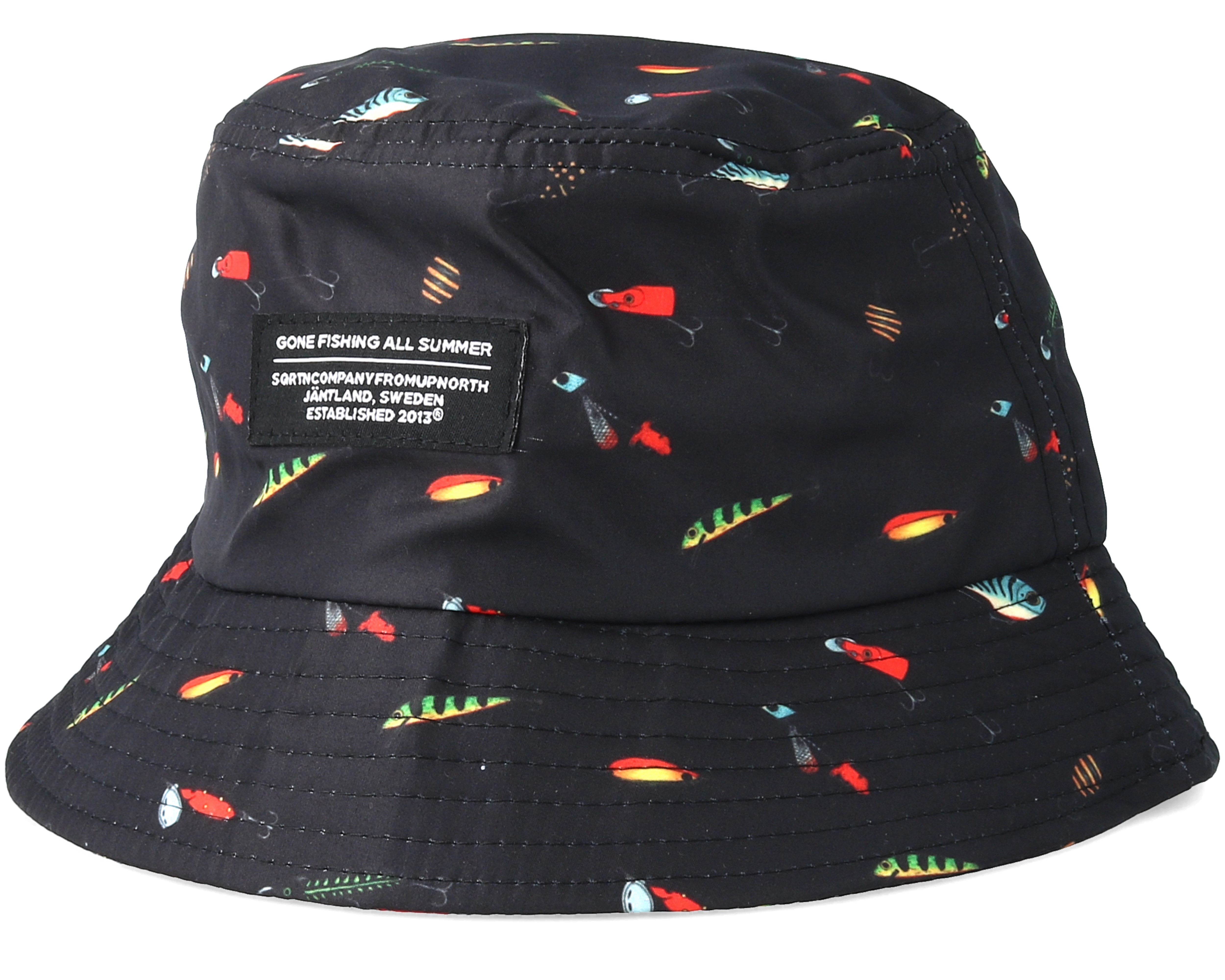fishing lure bucket hat