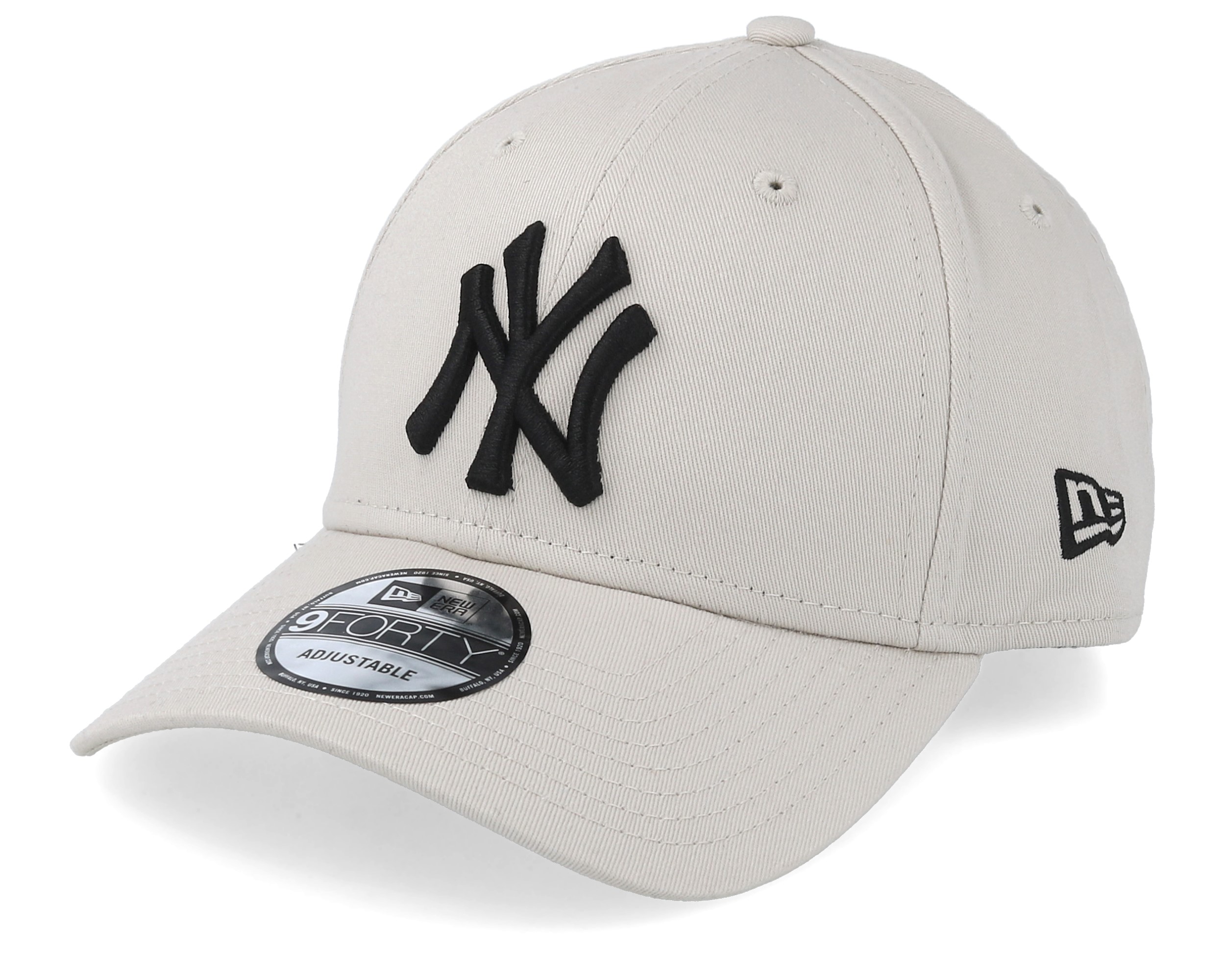 New York Yankees 9Forty Essential Stone/Black Adjustable - New Era caps ...