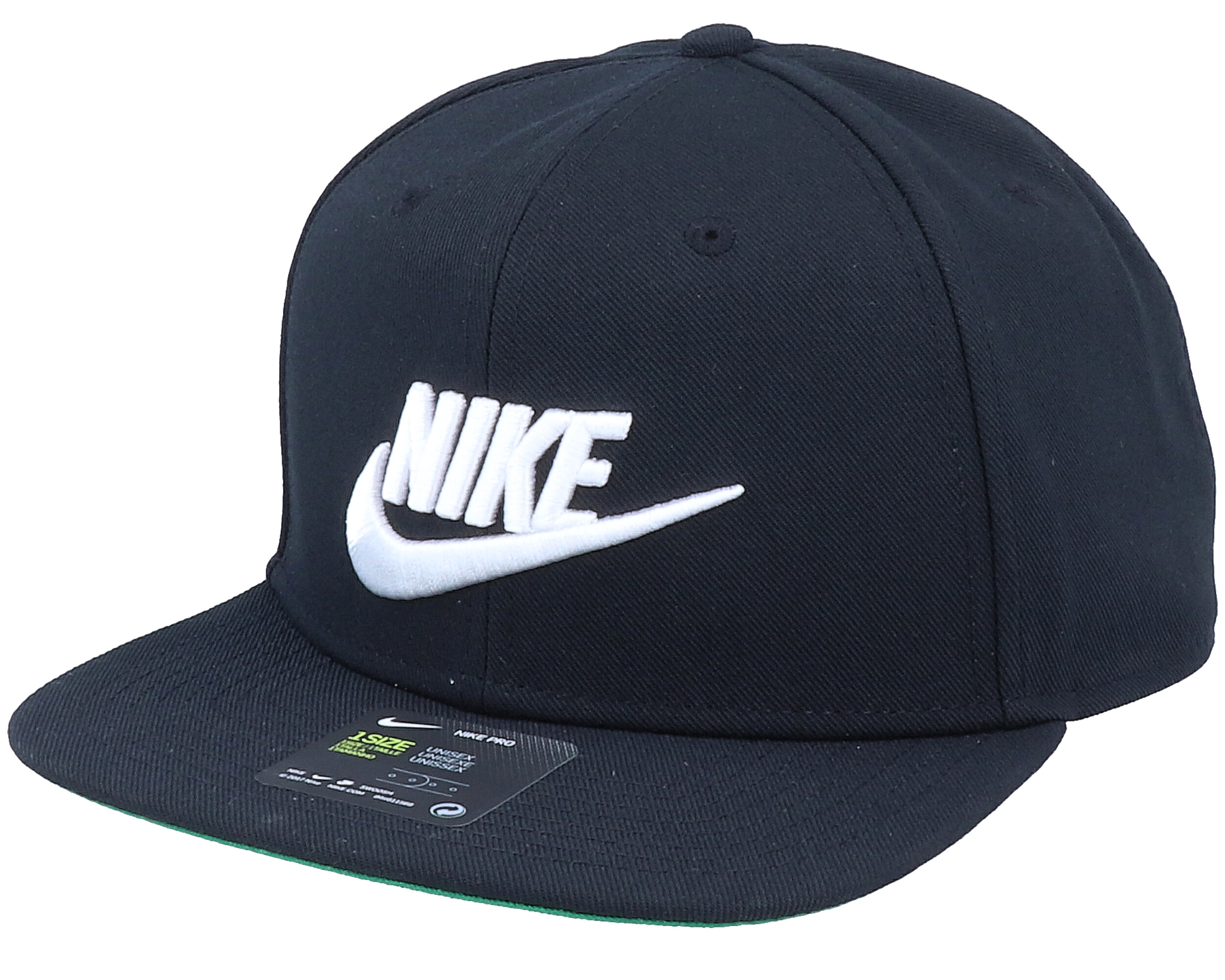 Pro Sportswear Cap Black/White Snapback - Nike caps - Hatstore.sg