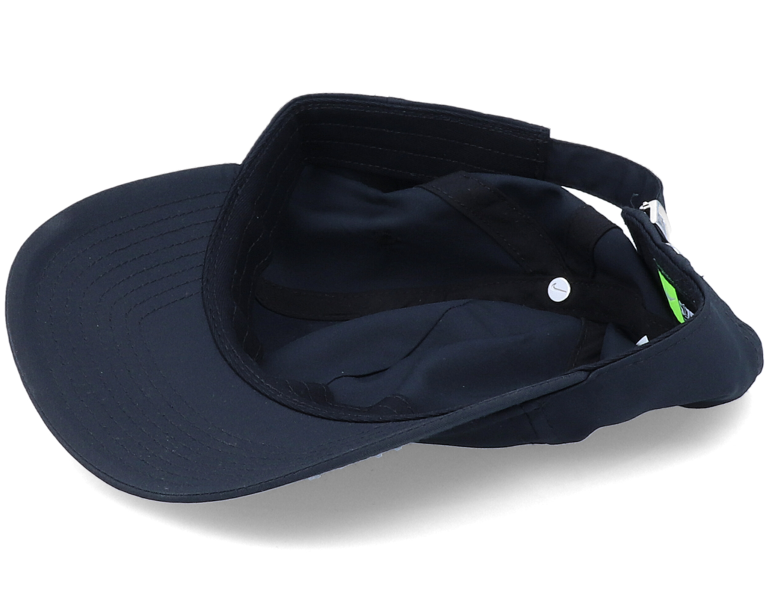 Metal Swoosh Cap Black Adjustable Nike Caps