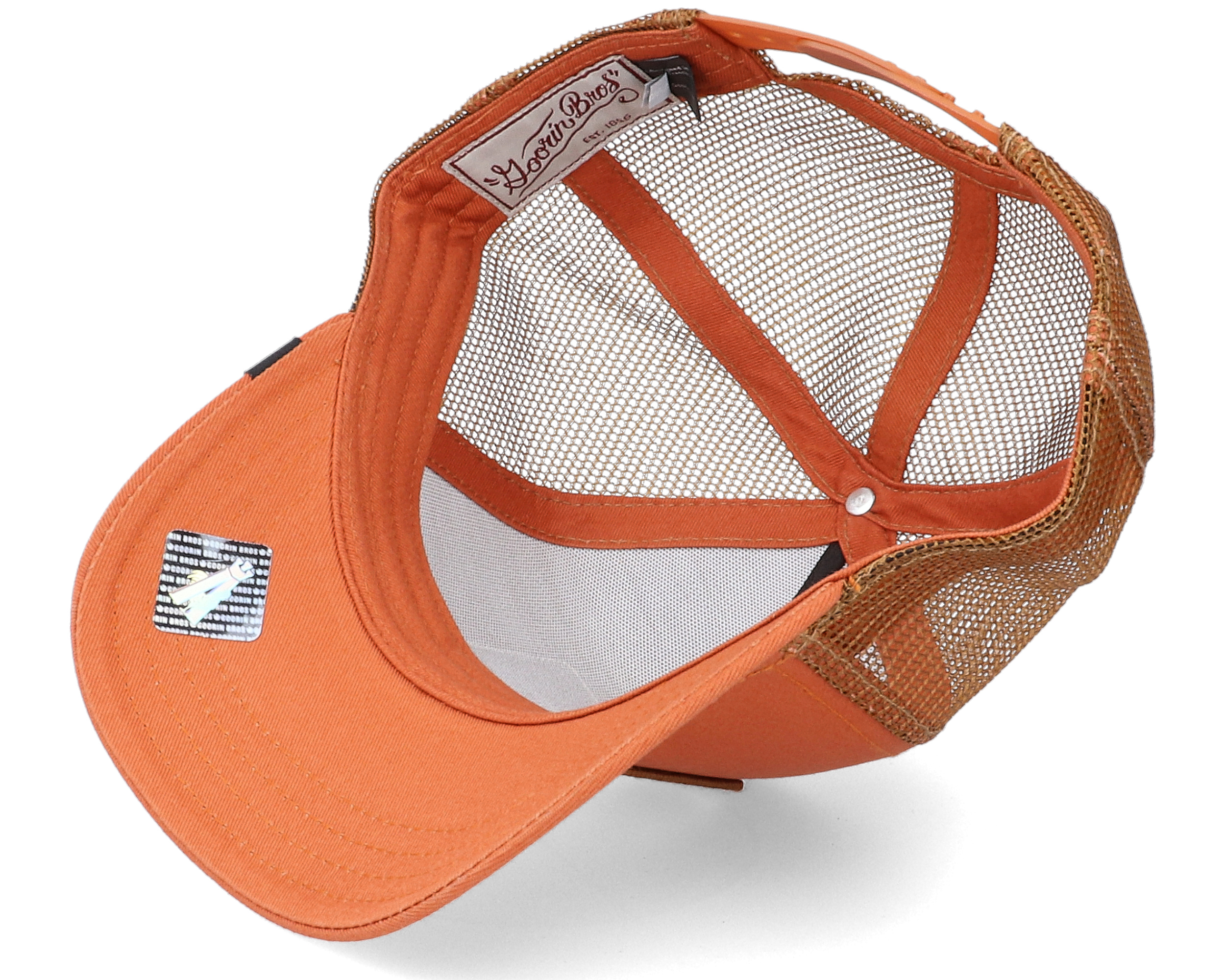 Wiener Dog Orange/Brown Trucker Goorin Bros. Gorra Hatstore