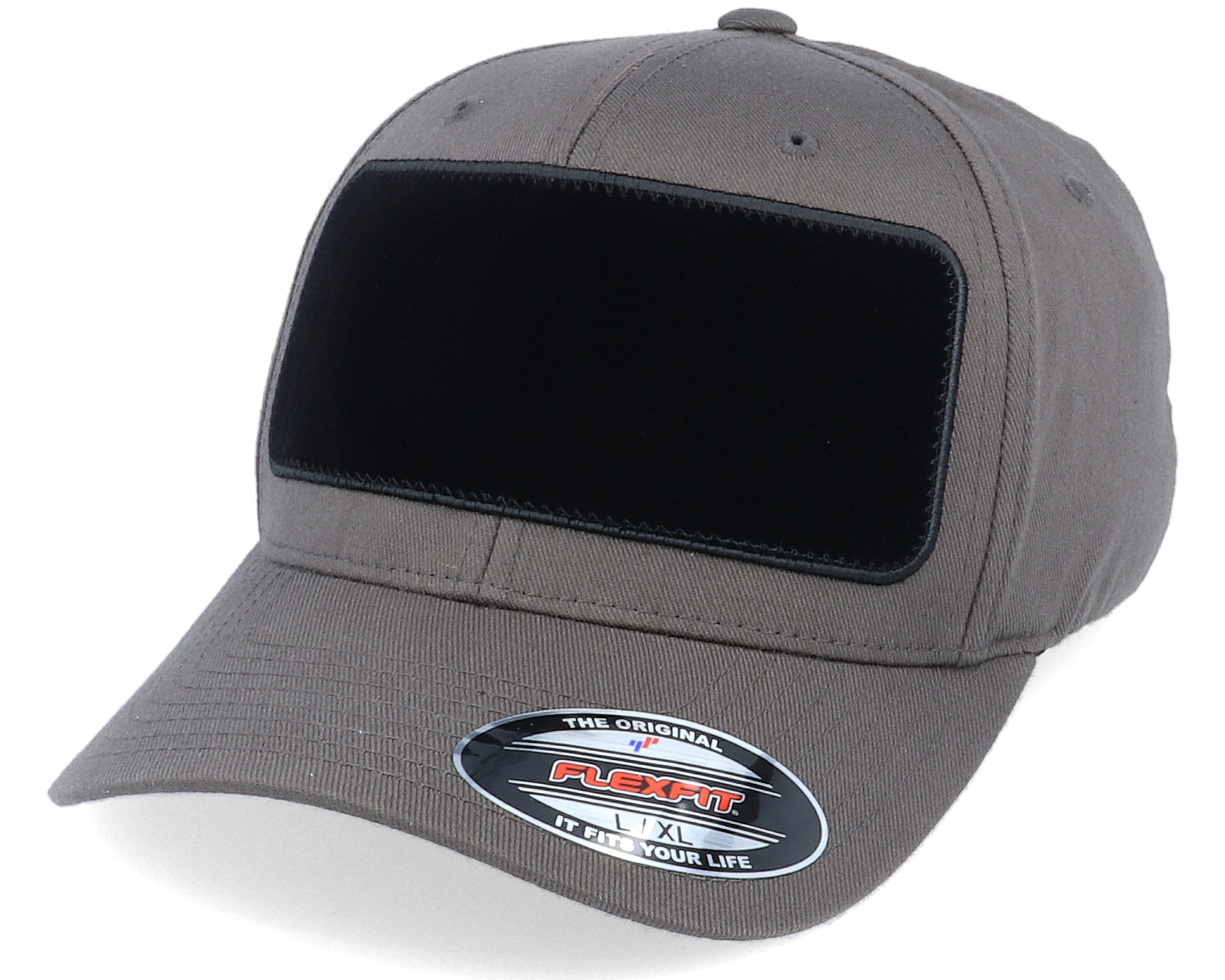 Velvet Patch Dark Grey Flexfit 