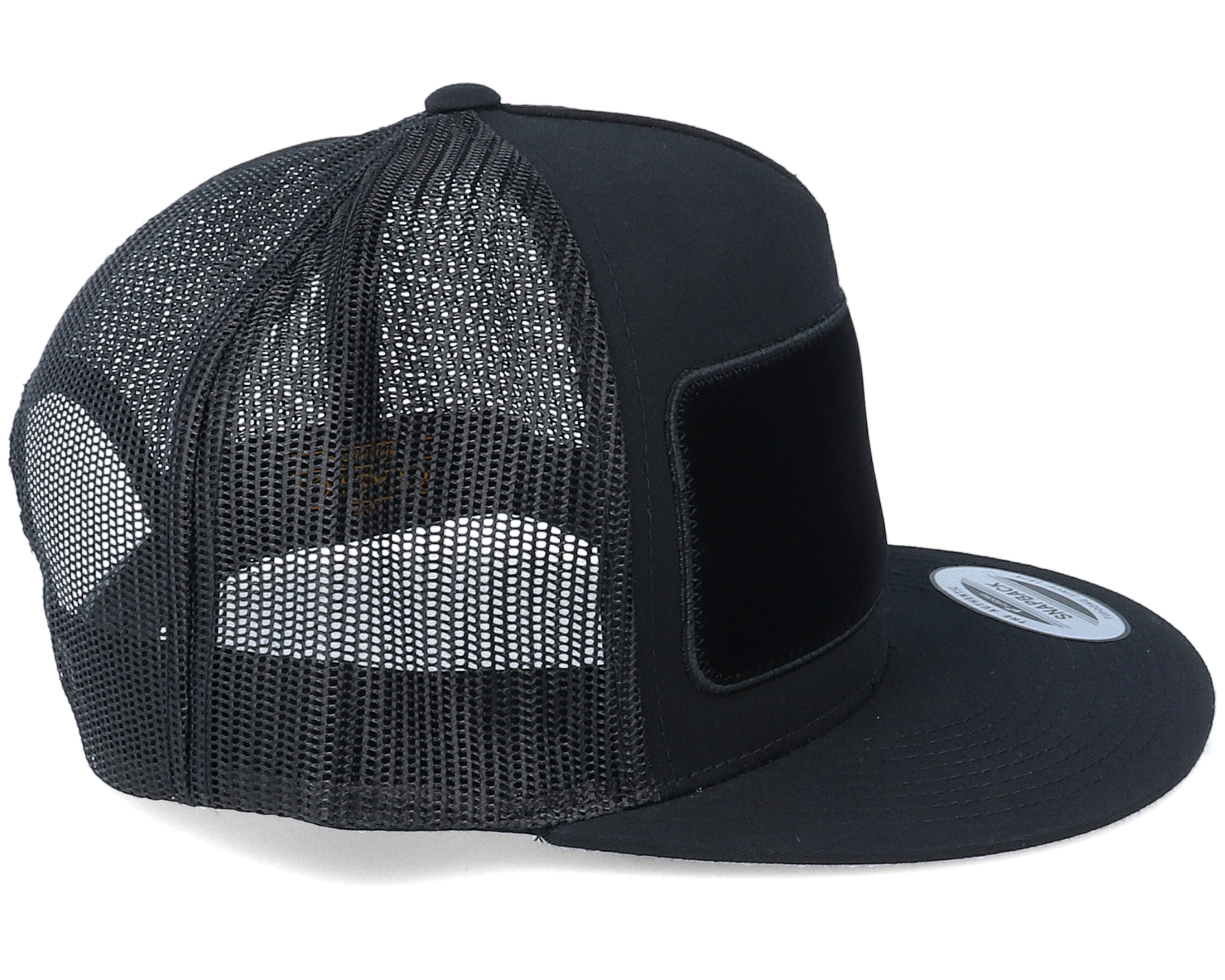 Velvet Patch Black Snapback Trucker Hatstore caps Hatstore.co.uk