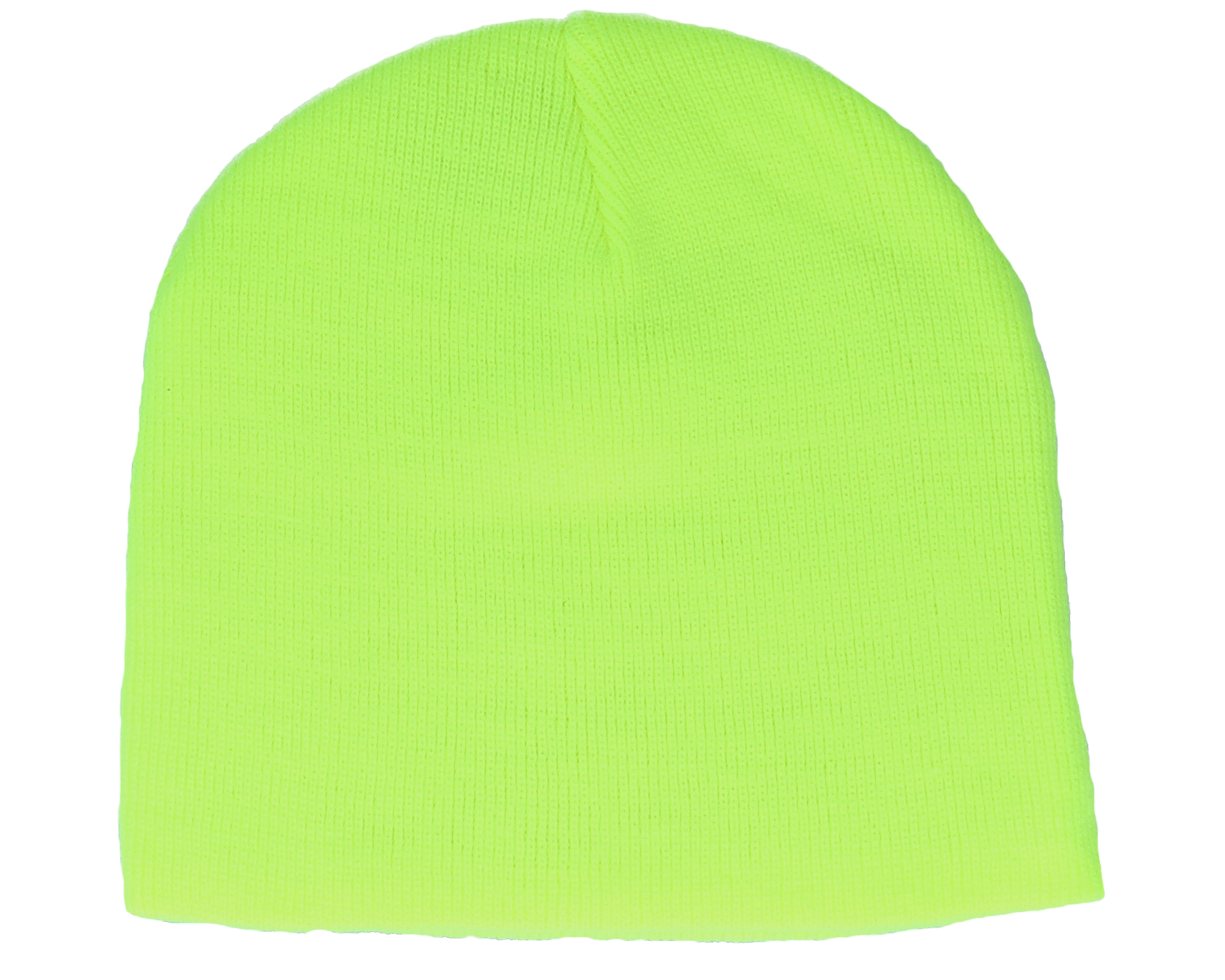 Mediums Token Knit Beanie - YELLOW