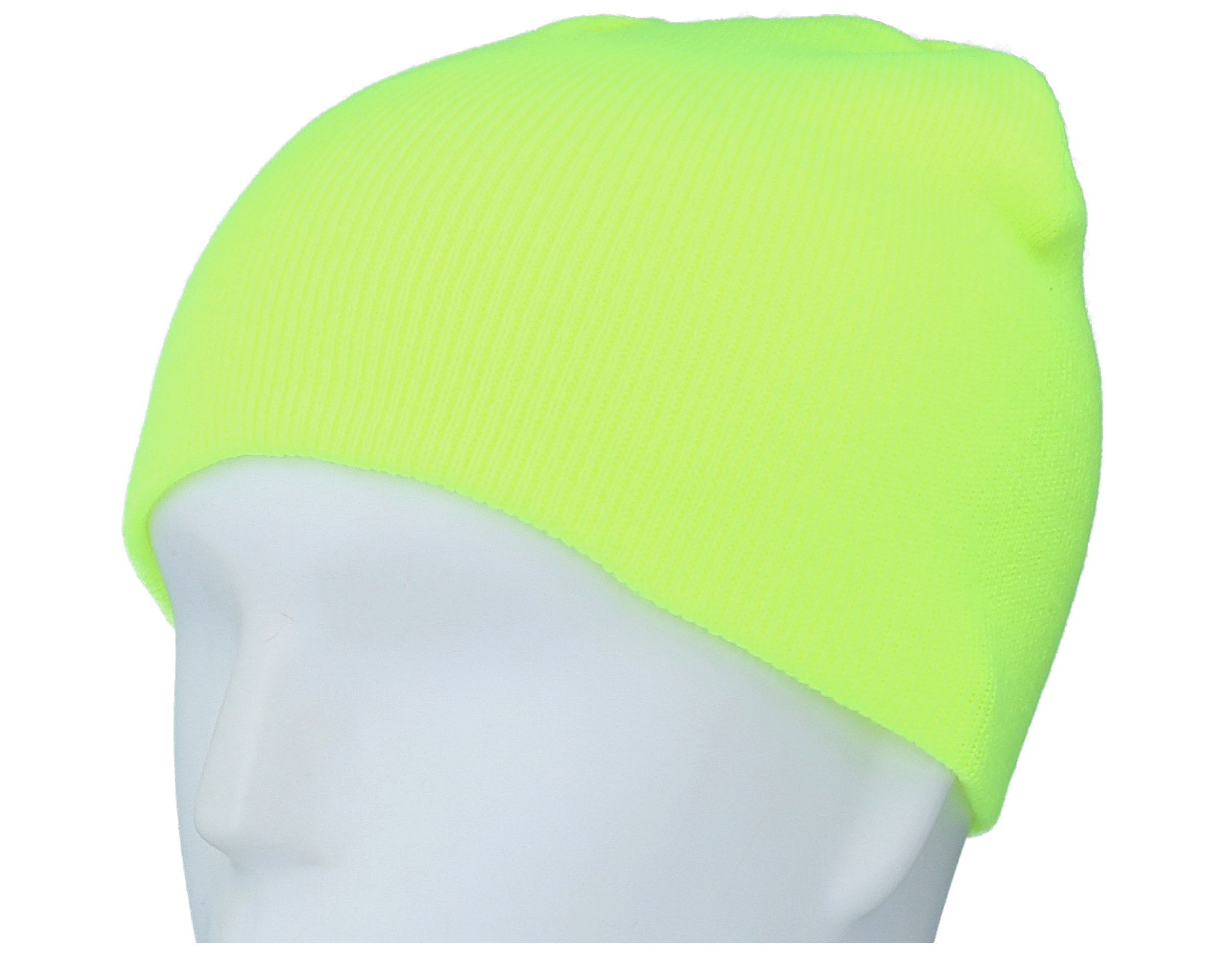 yellow fleece beanie