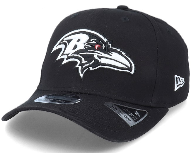 Caps Baltimore Ravens Essential 9Fifty Stretch Snap Black Adjustable - New Era