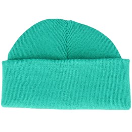 Kelly Green Short Beanie - Beanie Basic 