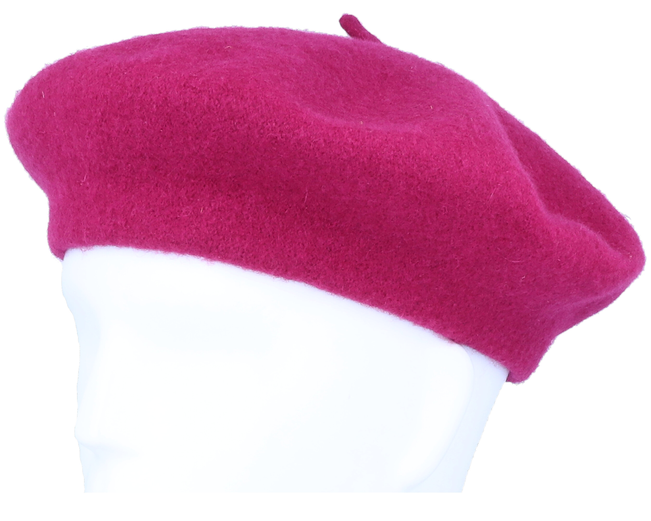 Wool Fashion Raspberry Beret Jaxon & James hats Hatstore.co.uk