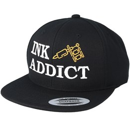 Got Ink Heather Grey Black Snapback Tattoo Collective Caps