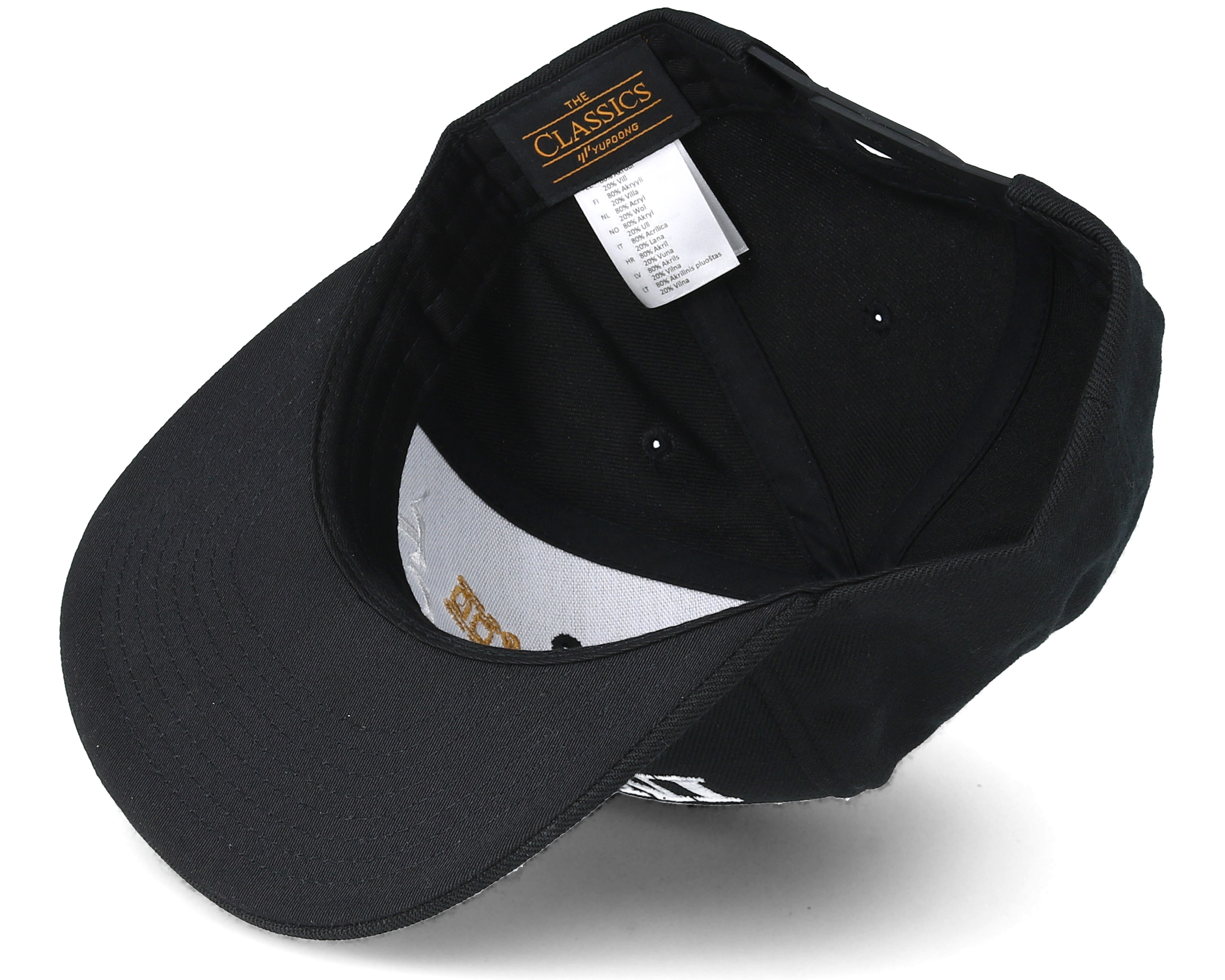 Ink Addict Black Snapback Tattoo Collective caps