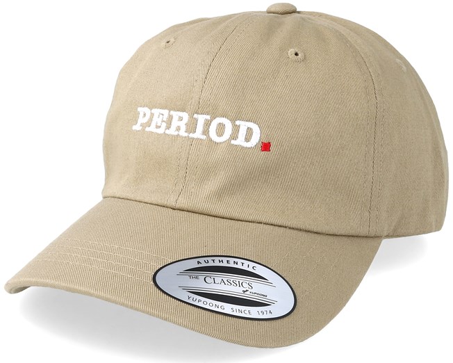 khaki dad hat