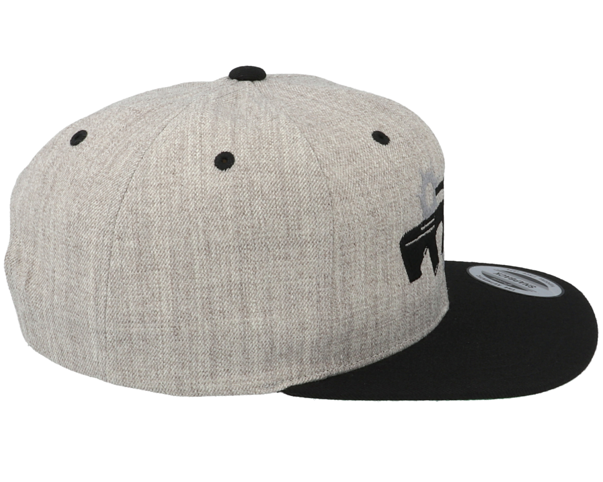 Steyr AUG Heather Grey Snapback GUNS n SKULLS caps