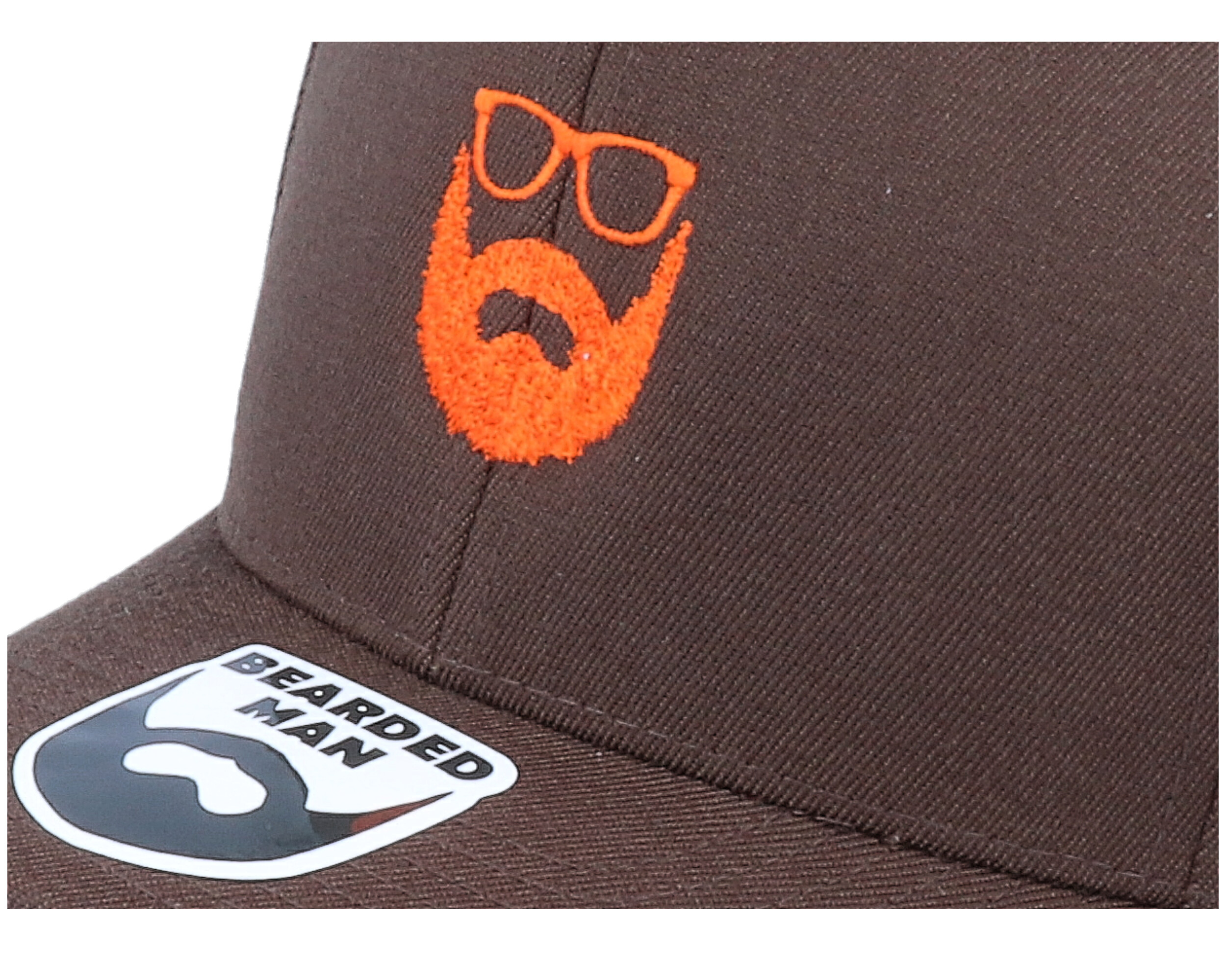 Wild Beard Movember Brown 110 Adjustable Bearded Man caps